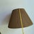 Textile Brown Silk Hand-Shirred Lampshade For Sale - Image 7 of 8