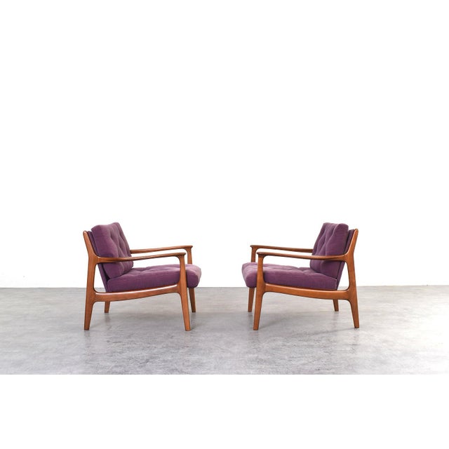 Mid-Century Modern Mid-Century Lounge Chairs by Eugen Schmidt for Soloform, 1960s, Set of 2 For Sale - Image 3 of 16