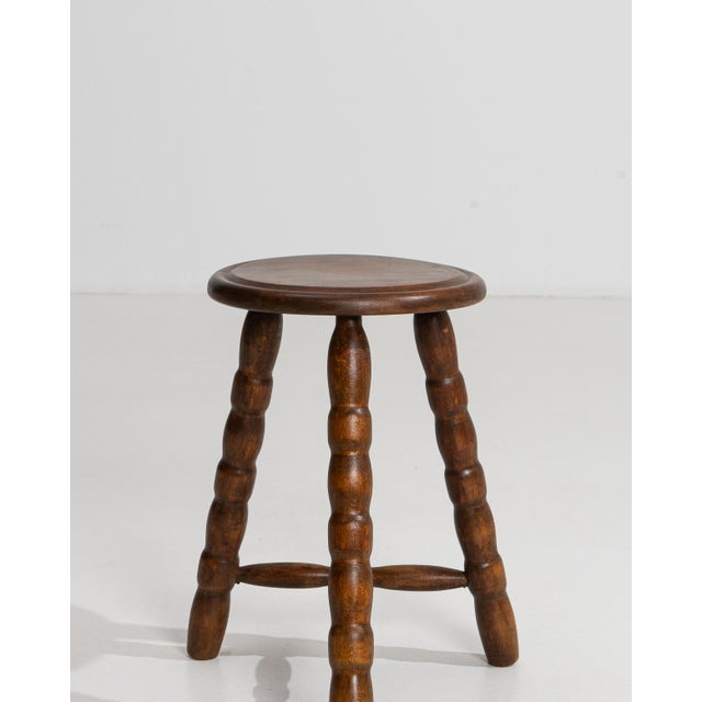 1970s 1970s French Bobbin Stool For Sale - Image 5 of 11
