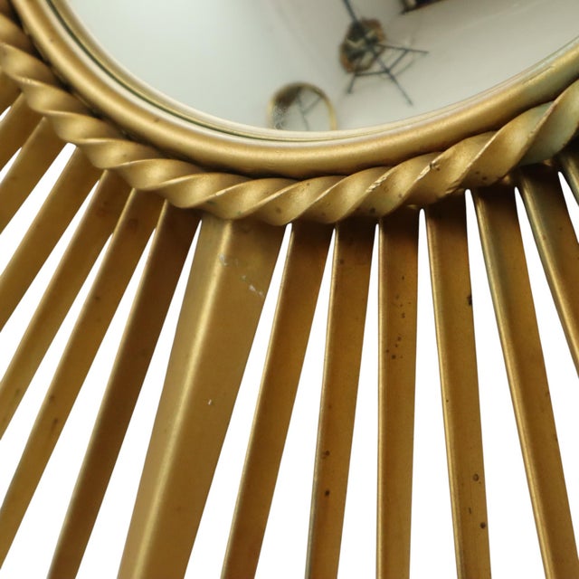 Large Vintage Sun Mirror from Vallauris, France, 1960s For Sale - Image 18 of 18