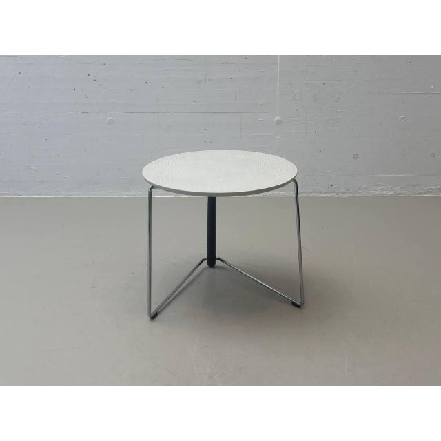Black S 325 Side Table by Wulf Schneider & Ulrich Böhme for Thonet, 1980s For Sale - Image 8 of 16