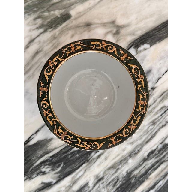 Ceramic 1990’s Andrea by Sadek Pineapple Motif Small Fish Bowl Planter For Sale - Image 7 of 14