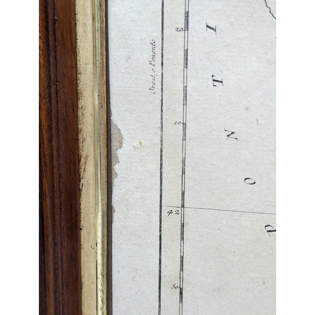 Traditional L' Abruzzo Ulteriore E Citeriore Framed Map by Antonio Zatta, 1783 For Sale - Image 3 of 9