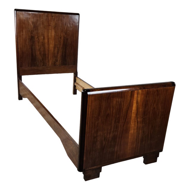 Single Bed in Briar, 1930s For Sale