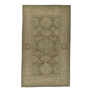 Oushak Rug 2'11" x 4'11" #21360 For Sale