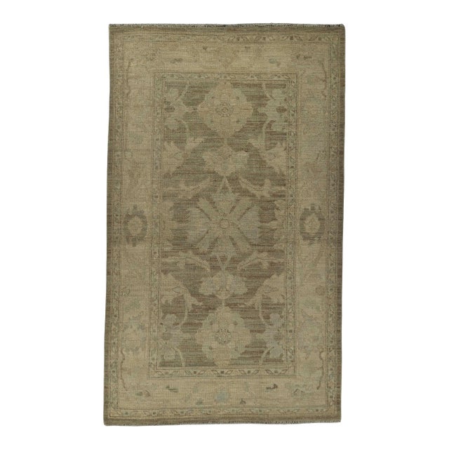 Oushak Rug 2'11" x 4'11" #21360 For Sale