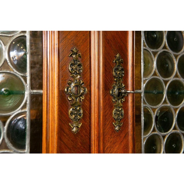 Antique Bench Bookcase in Pine For Sale - Image 17 of 18