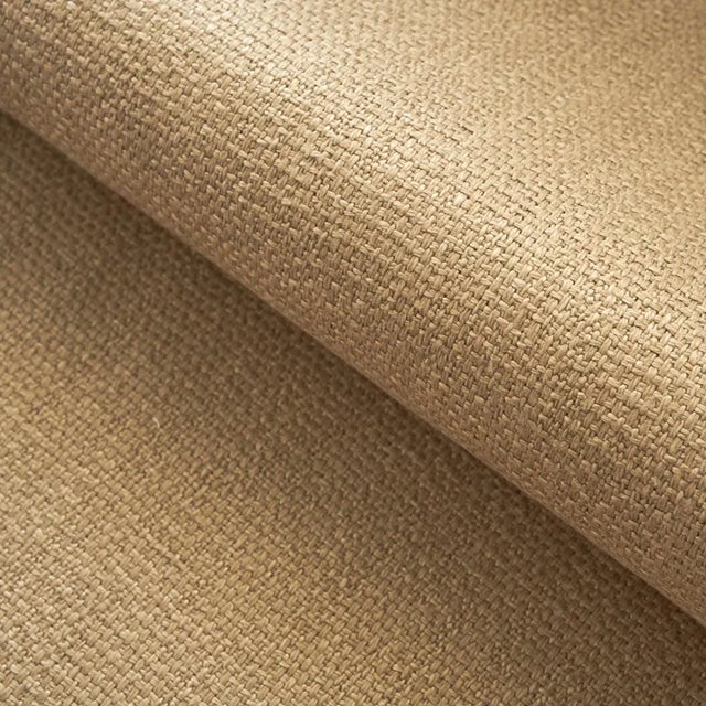 Transitional Sample - Schumacher Marli Indoor/Outdoor Hemp Fabric in Jute For Sale - Image 3 of 3