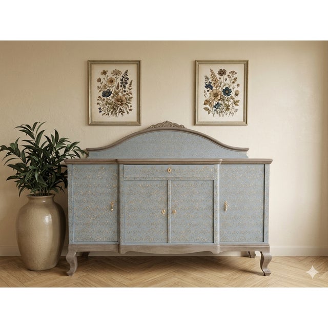 Antique Italian Oak Sideboard For Sale - Image 13 of 14