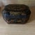 Antique Chinese Black Lacquered Tea Caddy