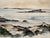 Rustic Henry Emil Salloch Original Watercolor on Paper Serene Coastal Seascape, Mt Desert. 1952. For Sale - Image 3 of 7