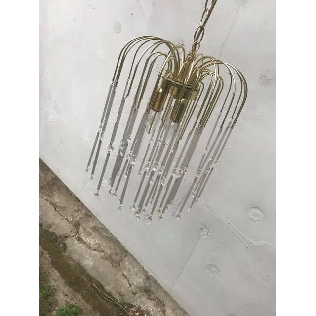 1970s Vintage Chandelier by Paolo Venini for Eurolux For Sale - Image 5 of 8