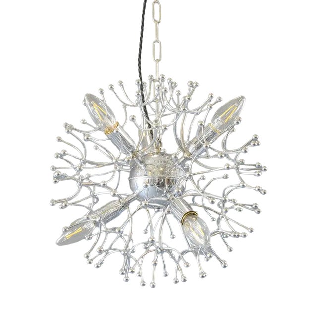 Mid-Century Modern Sputnik Pendant Light by Sciolari, 1960s For Sale