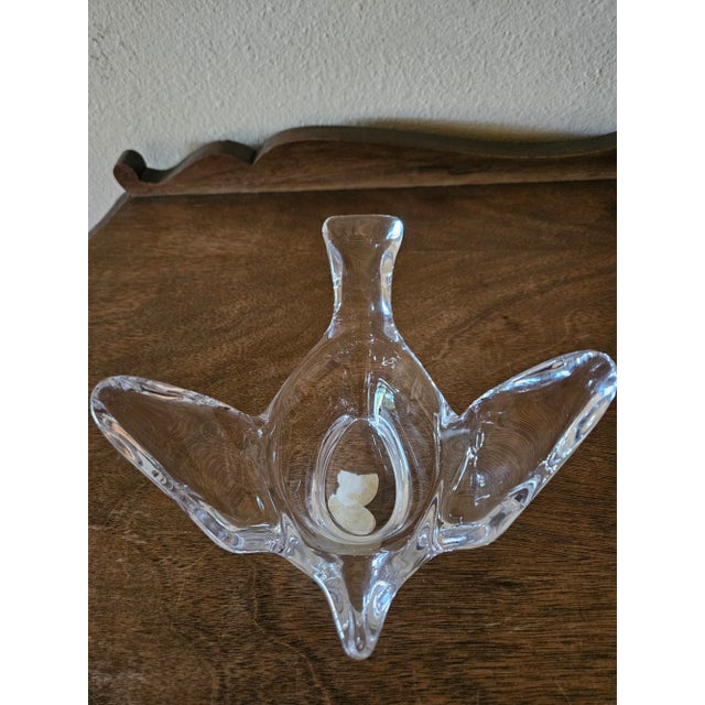 Transparent Late 20th Century Princess House Crystal Dove Candy Dish For Sale - Image 8 of 12