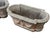 French Neoclassical Style: Pair of Cast Stone Garden Planters Early to Mid-20th Century This handsome pair of French cast...