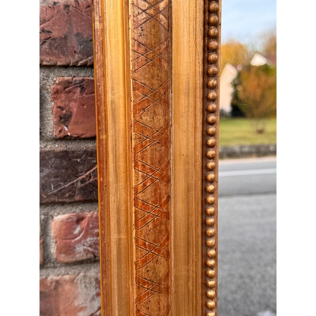 Large Louis Phillippe Mirror For Sale - Image 4 of 8