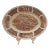 Vintage Alfred Meakin Staffordshire Fair Winds The Friendship of Salem Brown Platter For Sale