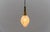 Mid-Century Modern Mouth-Blown Glass and Brass Pendant Lamp, Germany, 1950s For Sale - Image 10 of 11