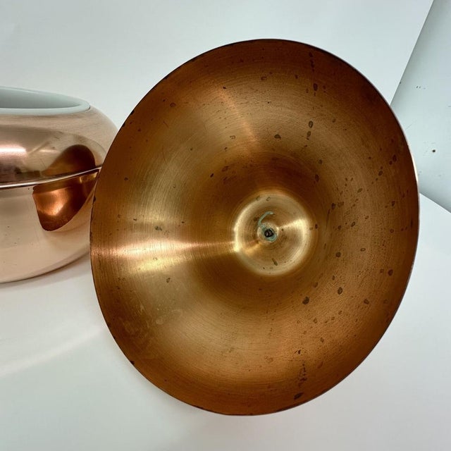 Vintage Raymor Pear Shaped Copper Champagne and Wine Cooler, Italy, 1970s For Sale - Image 13 of 16