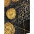 'The Power of Money' - Oversized Black, White and Gold painting by Diane Grant. Mixed media, stones, fabric, gilded wires,...