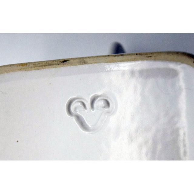 Ceramic Vintage Tea or Coffee Set by Angelo Mangiarotti for F.lli Brambilla, 1970s, Set of 6 For Sale - Image 7 of 8