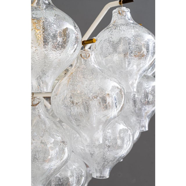 Metal Tulipan Ceiling Lamp from J.T. Kalmar, 1960s For Sale - Image 7 of 18