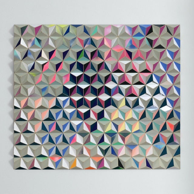 Paper Sebastian Welzel, Fis-4 Topographie, 2023, Cardboard, Limited Edition 48 of 150 For Sale - Image 7 of 7