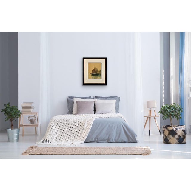 Richard Harry Carter, West Country Trawling Luggers, 1904, Watercolour, Framed For Sale - Image 11 of 18