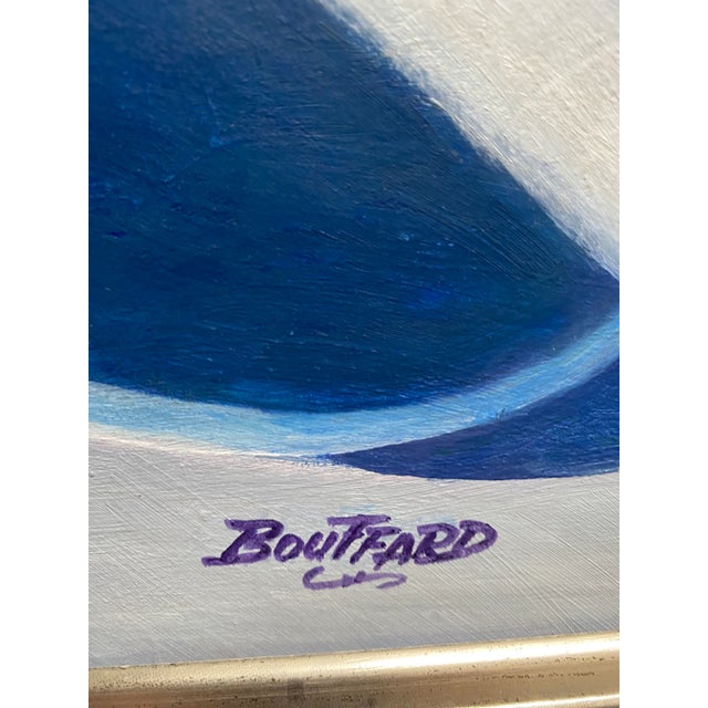Such a beautiful work of art, oil on board signed Bouffard, waiting to decorate your home! One of a kind.