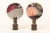 2020s Marbled Graffiti Lamp Finials - a Pair For Sale - Image 5 of 6