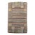 Vintage American Hand Hooked Rug, Folk Art, Geometric Stripe Pattern, 2x3 For Sale
