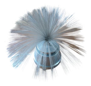Vintage Yenni Lamp in Aluminium and Fibre Optics, 1970