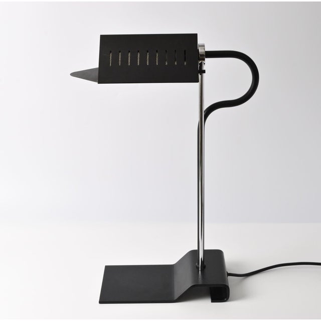 Metal Postmodern Italian Desk Lamp, 1980s For Sale - Image 7 of 14