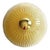 Early 21st Century Venetian Lens Amber Graniglia Murano Glass Flush Mount by Simoeng for Simoeng For Sale - Image 5 of 8