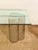 Metal 1970s Mastercraft Sculptural Chrome & Glass Pedestal Rectangular Dining Table For Sale - Image 7 of 10