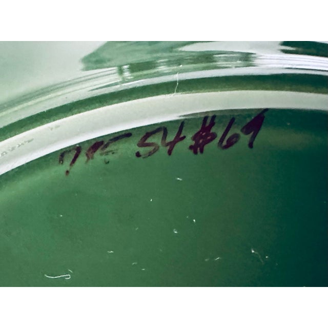 VIETRI Set of 8 Italian Majolica Foglia Leaf 13” Plates/Chargers For Sale - Image 4 of 6