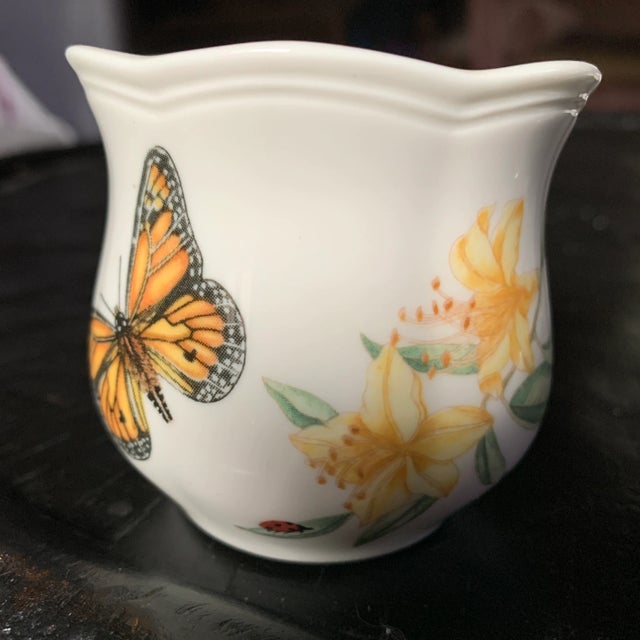 Late 20th Century Lexox Butterfly Meadow Miniature Vase For Sale - Image 13 of 13