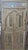 Hand-Carved Moroccan Cedar Wood Door – Arched Rustic Entryway, Statement Home Decor For Sale - Image 6 of 10