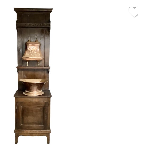 French Antique Farmhouse “Lavabo”/Washstand For Sale