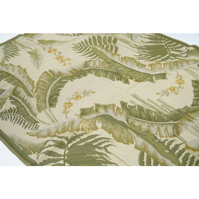 French Aubusson Design Rug 5'11'' X 8'11'' For Sale In New York - Image 6 of 10