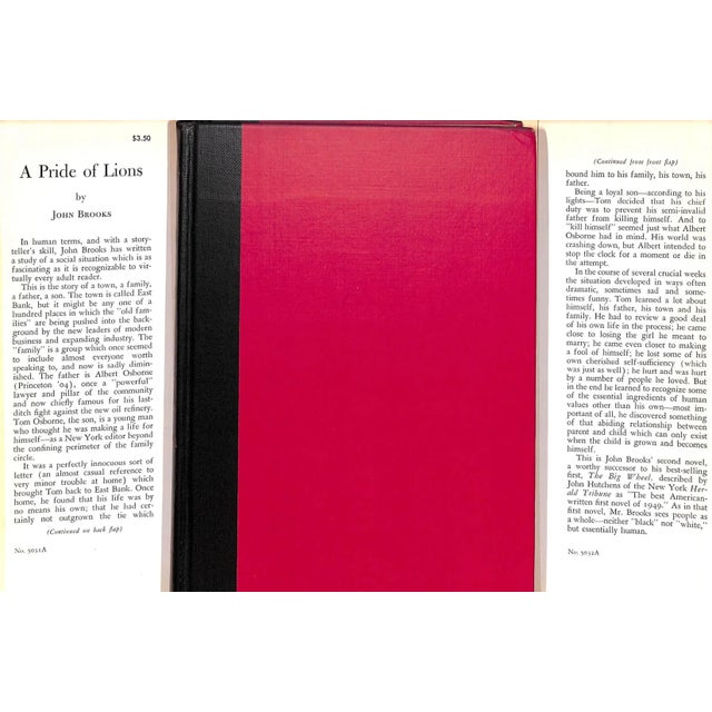 Traditional "A Pride of Lions" 1954 Brooks, John For Sale - Image 3 of 7