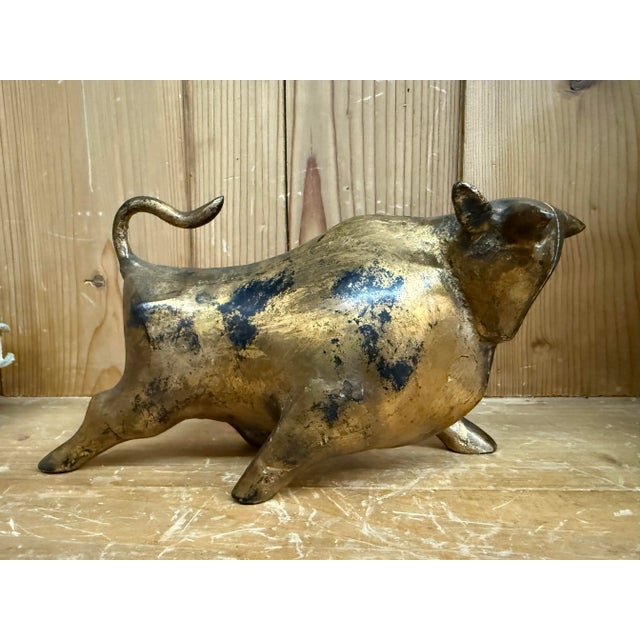 Brutalist Mid Century Brutalist Bull Sculpture - For Sale - Image 3 of 12