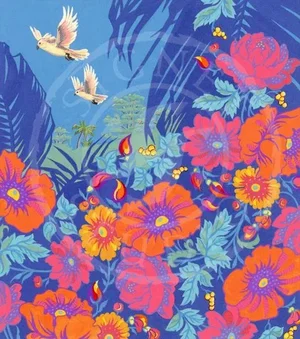 Tropical Bird 2 Original Painting