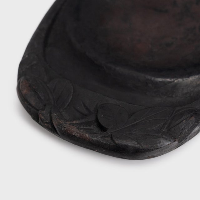 A fixture of the Chinese scholars' studio, the inkstone was among the "Four Treasures of the Study" and was used in...