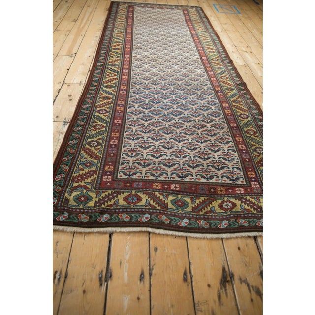 Vintage Northwest Persian Rug Runner - 3'11" X 10'2" For Sale - Image 11 of 11