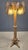 1960s Rustic Oak and Murano Glass Floor Lamp, 1960s For Sale - Image 5 of 14