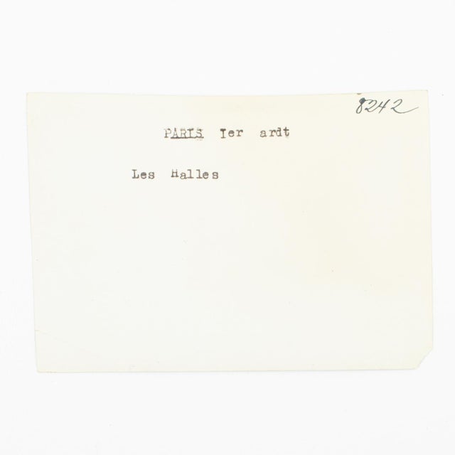 Paris, Les Halles Market, Silver Gelatin Black and White Photography, Circa 1940 For Sale - Image 4 of 4