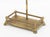 Mid 20th Century Federal Style Brass Fireplace Tools Set, 5 Pcs. For Sale - Image 5 of 15