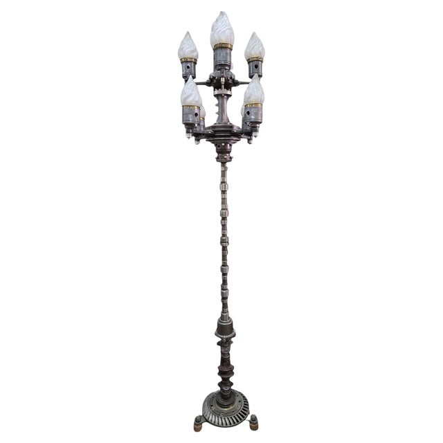 Large Steampunk Candelabra, 1996 For Sale