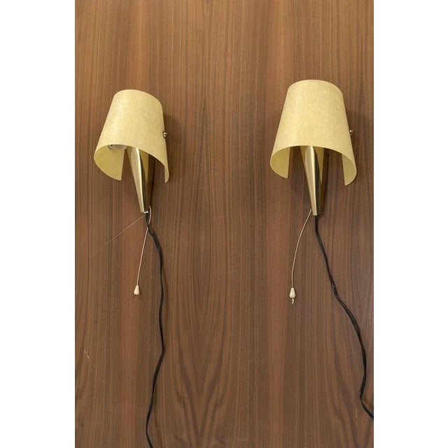 Metal Vintage Sconces, 1950s, Set of 2 For Sale - Image 7 of 7